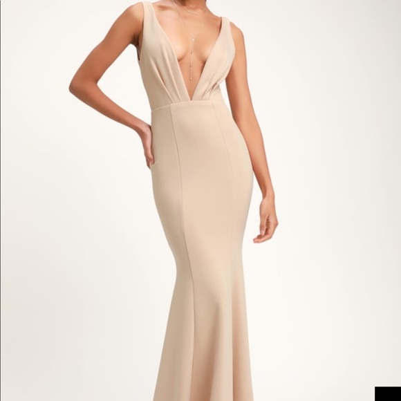 Lulus Dresses & Skirts - Lulus Blush Mermaid Maxi dress
